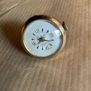 Vintage Sheffield cufflink watch just one